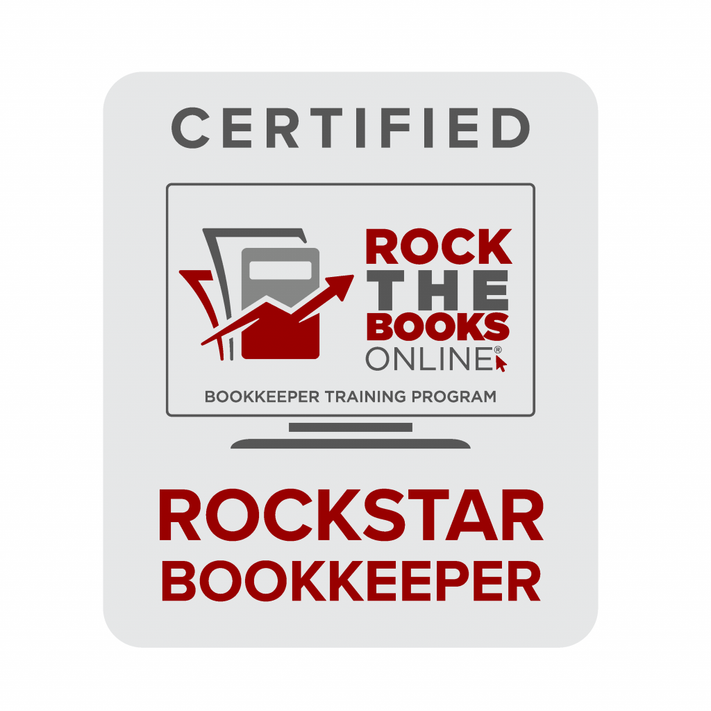 Rock the Books Online Certification Badge - Color